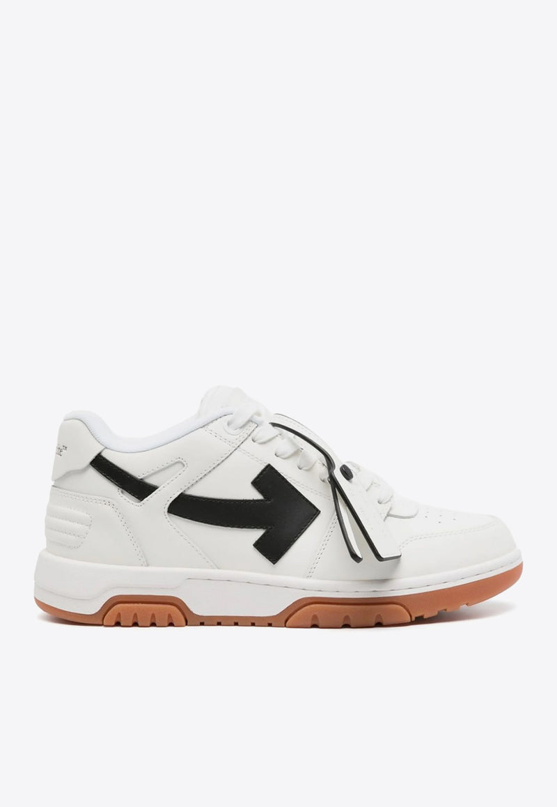 Off-White Out of Office Paneled Leather Sneakers White OMIA189C99LEA011_0110