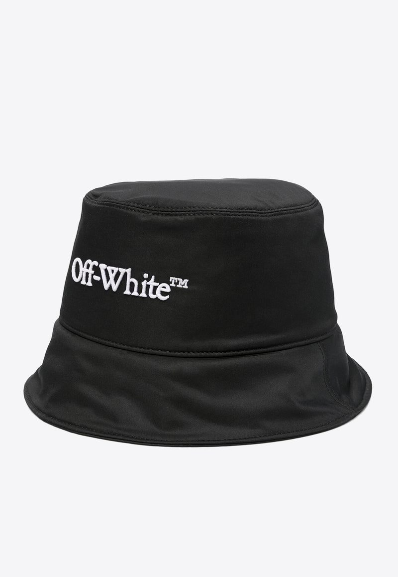 Off-White Bookish Bucket Hat Black OMLA034C99FAB006_1001