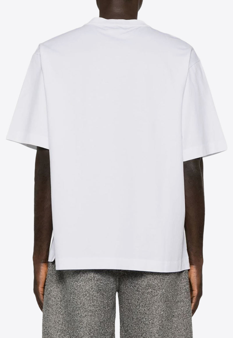 Off-White OFF Stamp Crewneck T-shirt White OMAA120C99JER005_0110