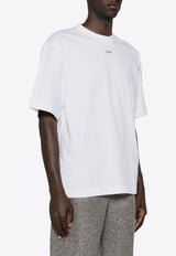 Off-White OFF Stamp Crewneck T-shirt White OMAA120C99JER005_0110