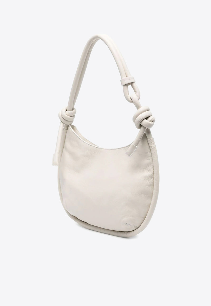 Zanellato Small Demi Piuma Shoulder Bag White 0685500660000S_Z1190