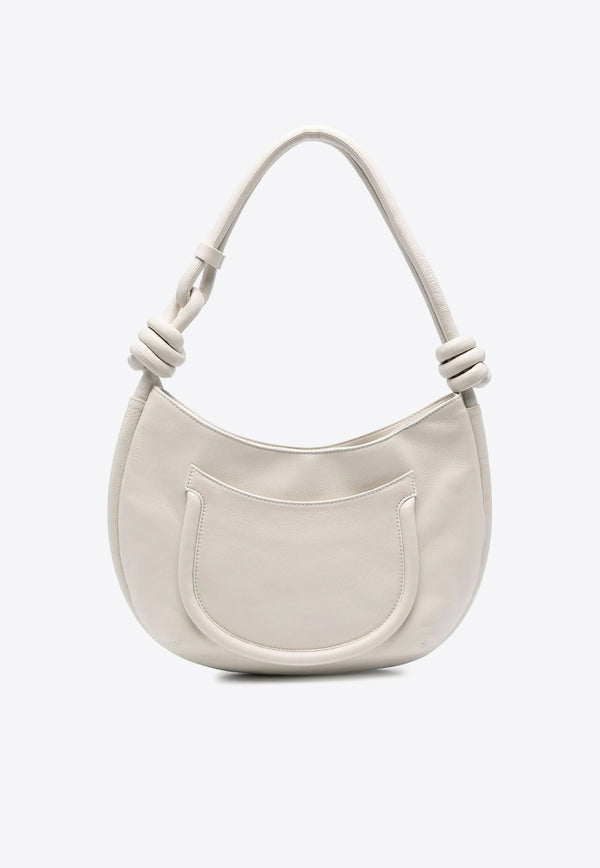 Zanellato Small Demi Piuma Shoulder Bag White 0685500660000S_Z1190