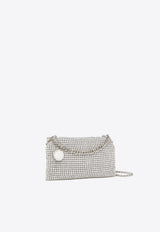 Stella McCartney Falabella Crystal Mesh Crossbody Bag Silver 7B0101WP0413_8101