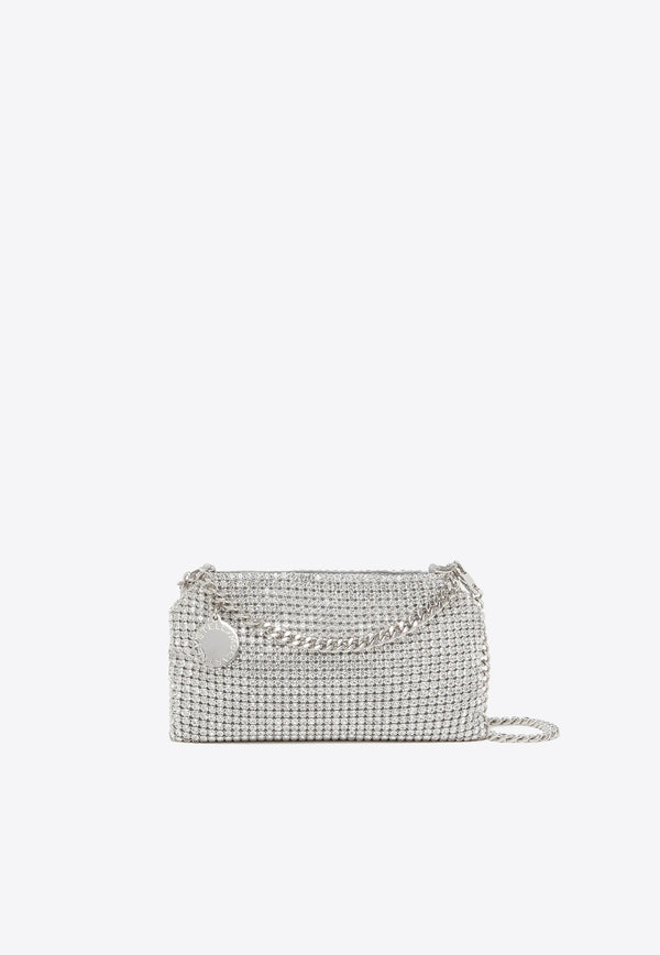 Stella McCartney Falabella Crystal Mesh Crossbody Bag Silver 7B0101WP0413_8101