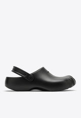 Balenciaga Sunday Molded Rubber Slides Black 788619W3SU1/O_BALEN-1000