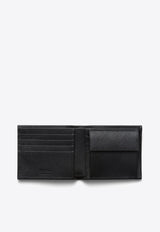 Prada Logo Plaque Bi-Fold Re-Nylon Wallet Black 2MO7382DMH_F0002