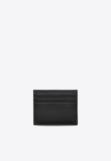 Prada Logo Print Leather Cardholder Black 2MC0252CYS_F0002