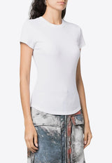 Isabel Marant Fine Ribbed T-shirt White TS0111FAA2N39I_20WH