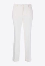 P.A.R.O.S.H Liliuxy High-Waist Tailored Pants White D231495LILIUXY23_002