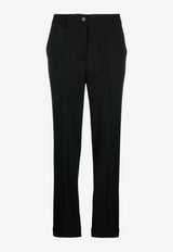 P.A.R.O.S.H Liliuxy High-Waist Tailored Pants Black D231495LILIUXY23_013