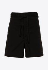 Ann Demeulemeester Jess Drawstring Shorts Black B0011889FA431_099