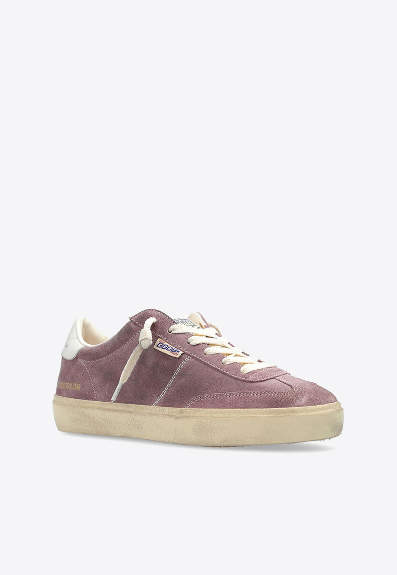 Golden Goose DB Soul-Star Suede Sneakers Mauve GWF00464F005047_25738