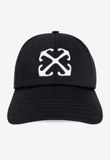 Off-White Arrows Baseball Cap Black OWLB045C99FAB002_1001