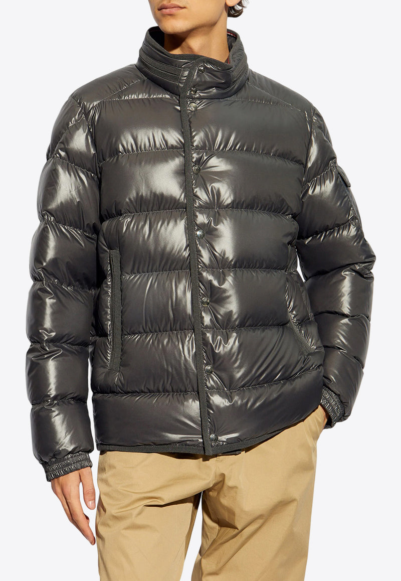 Moncler Gourette Mock-Neck Puffer Jacket Charcoal J20911A00064595ZJ_920