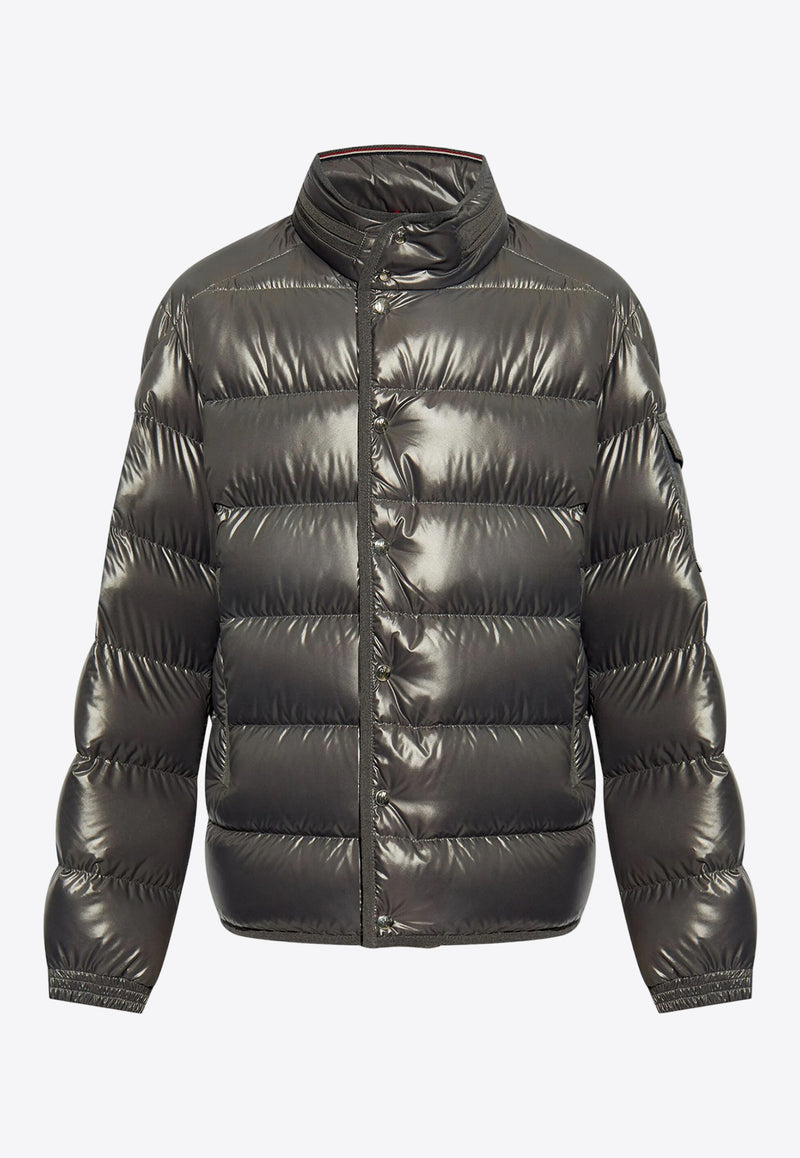 Moncler Gourette Mock-Neck Puffer Jacket Charcoal J20911A00064595ZJ_920