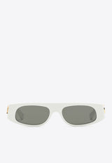 Gucci Geometric Acetate Sunglasses Gray 791806J0740/O_GUC-9112