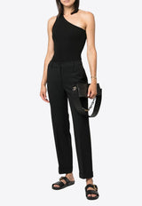 P.A.R.O.S.H Liliuxy Tailored Straight Pants Black D231495LILIUXY24_013