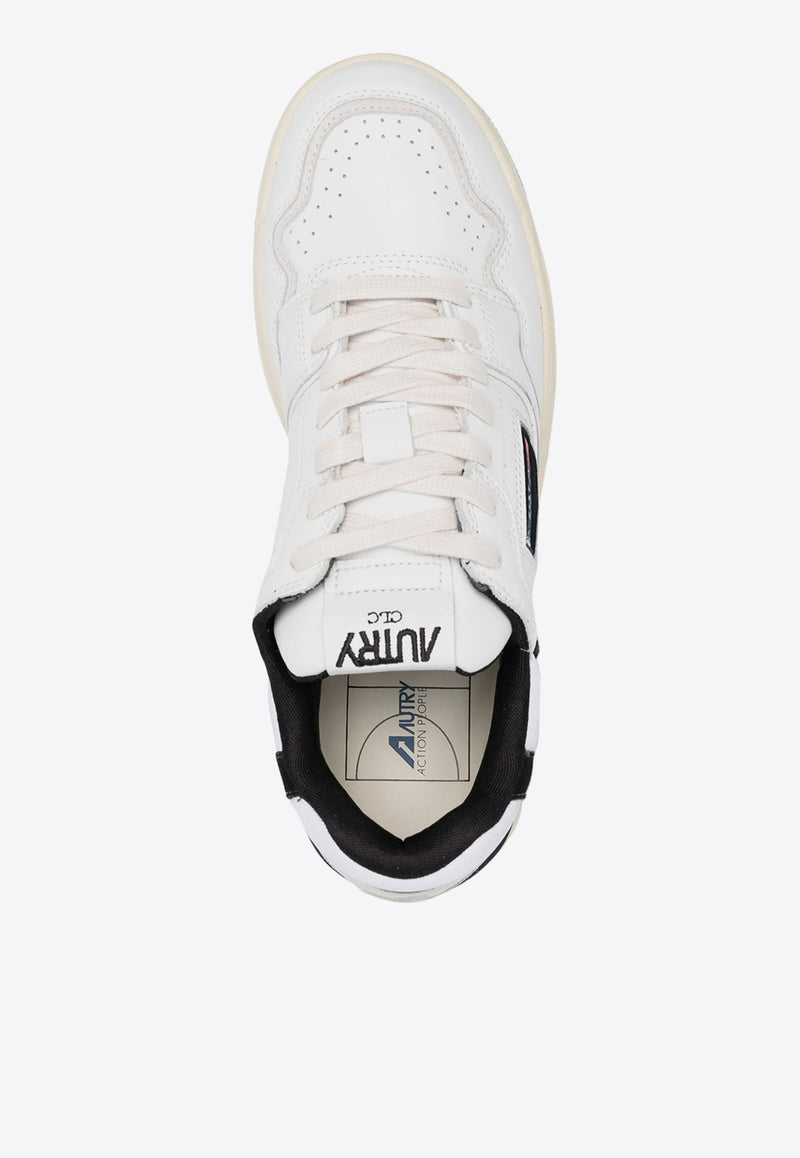 Autry Action Low-Top Leather Sneakers White ROLMMM_04