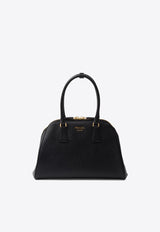 Prada Medium Saffiano Leather Shoulder Bag  Black 1BG537VMOM2A4A_F0002