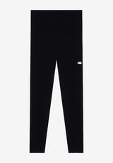 Balenciaga Logo Stretch Leggings 7932944E2B9/P_BALEN-1081 Black