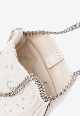 Stella McCartney Falabella Crochet Knit Shoulder Bag Cream 700109WP0440_9300