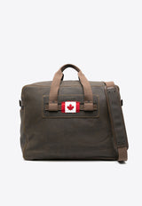 Dsquared2 Canadian Flag Holdall Bag Dark Green DFM0066307640_8062