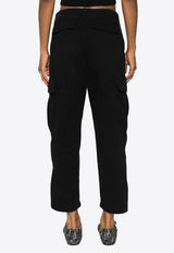 PINKO Sonata Tapered Cargo Pants Black 103856A20O_Z99