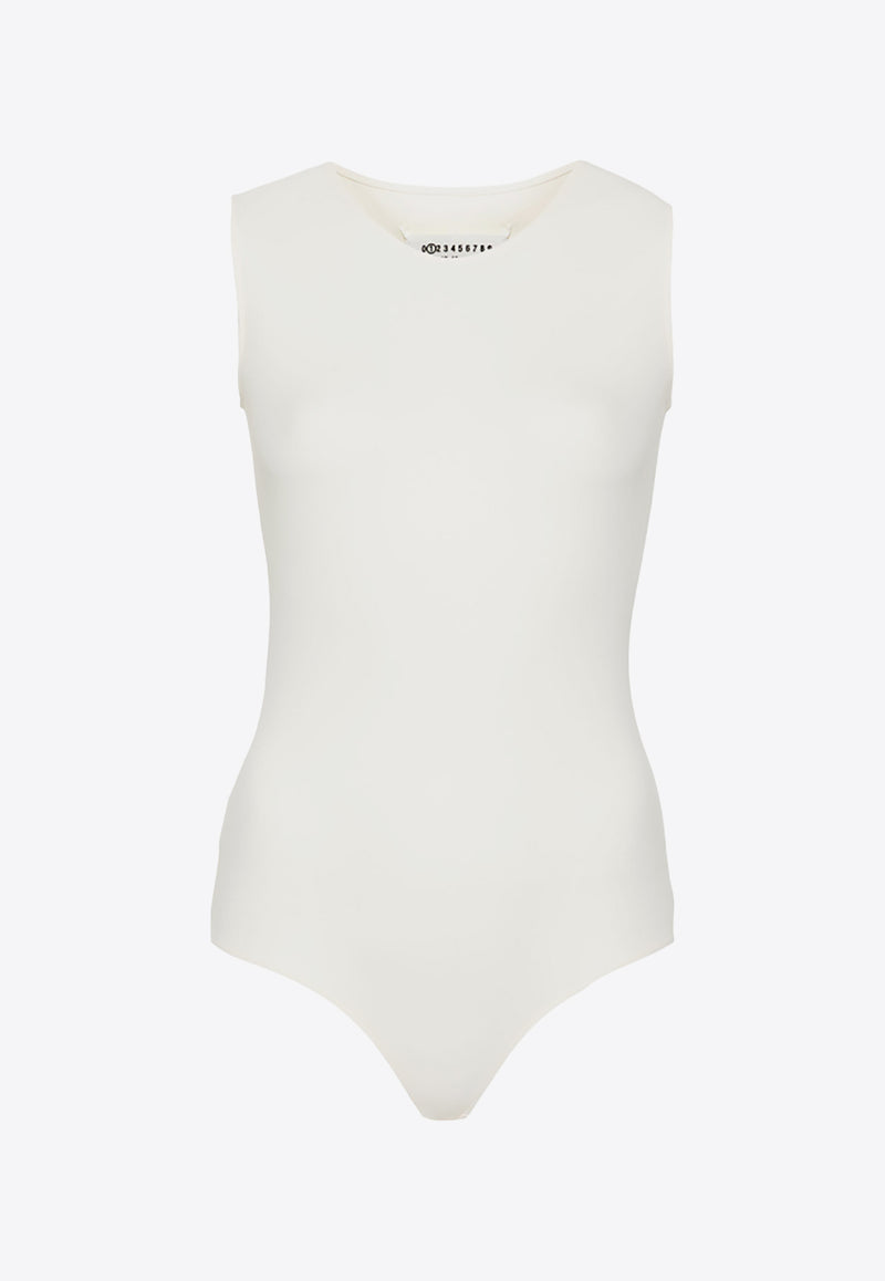 Maison Margiela Sleeveless Jersey Bodysuit White S51NA0065S20518_102