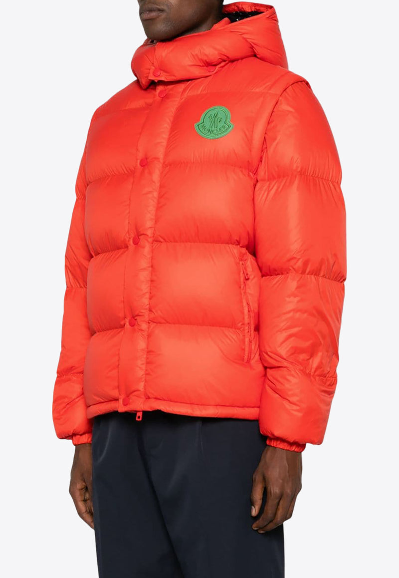 Moncler Cyclone 2-in-1 Padded Jacket Orange J20911A00022596RD_347