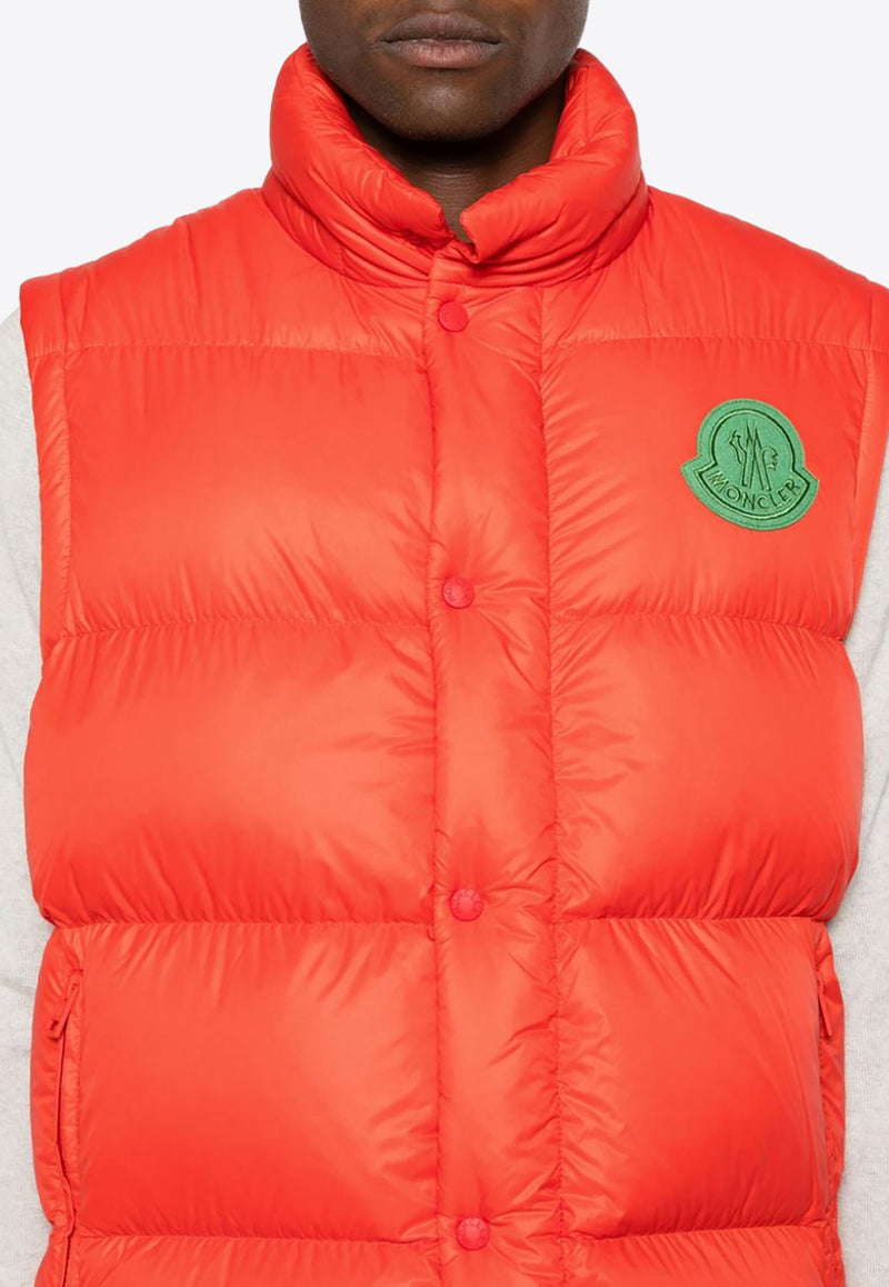 Moncler Cyclone 2-in-1 Padded Jacket Orange J20911A00022596RD_347