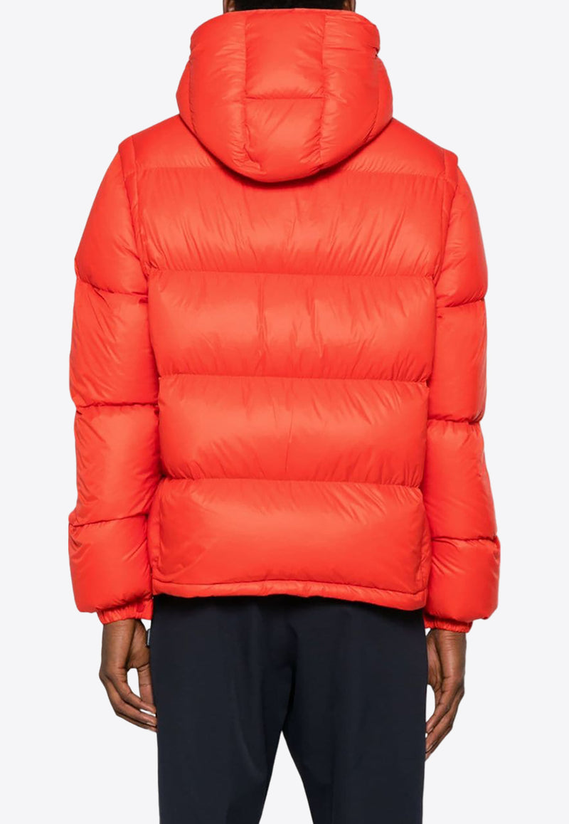 Moncler Cyclone 2-in-1 Padded Jacket Orange J20911A00022596RD_347