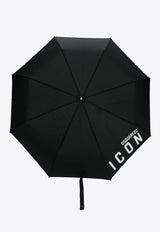 Dsquared2 Be Icon Logo Umbrella Black ITM014016802214_M063