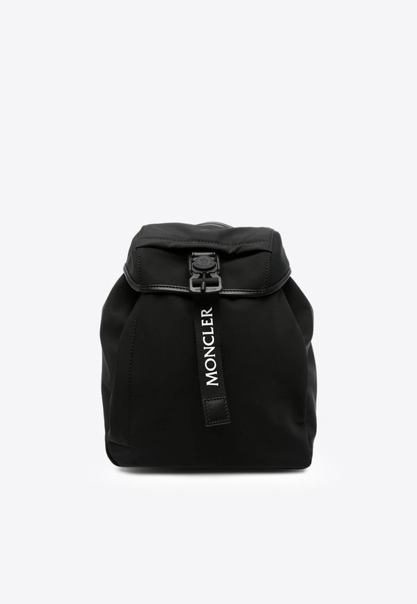 Moncler Trick Drawstring Logo Backpack Black J209B5A00003M3873_999