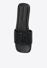 Marc Jacobs The J Marc Leather Slides 2P3FSA006F06 0-001