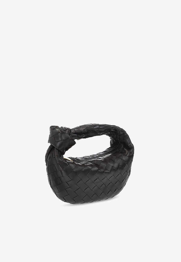 Bottega Veneta Mini Jodie Top Handle Bag in Intrecciato Leather Fondant 651876 VCPP5-2132