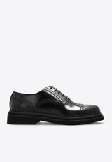 Dolce 
Gabbana Brushed Leather Oxford Shoes Black A20159 A1203-80999