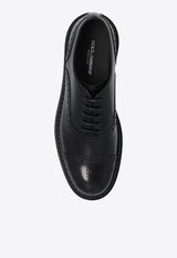 Dolce 
Gabbana Brushed Leather Oxford Shoes Black A20159 A1203-80999