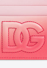 Dolce 
Gabbana DG Logo Leather Ombre Cardholder Pink BI0330 AS204-HF5AC