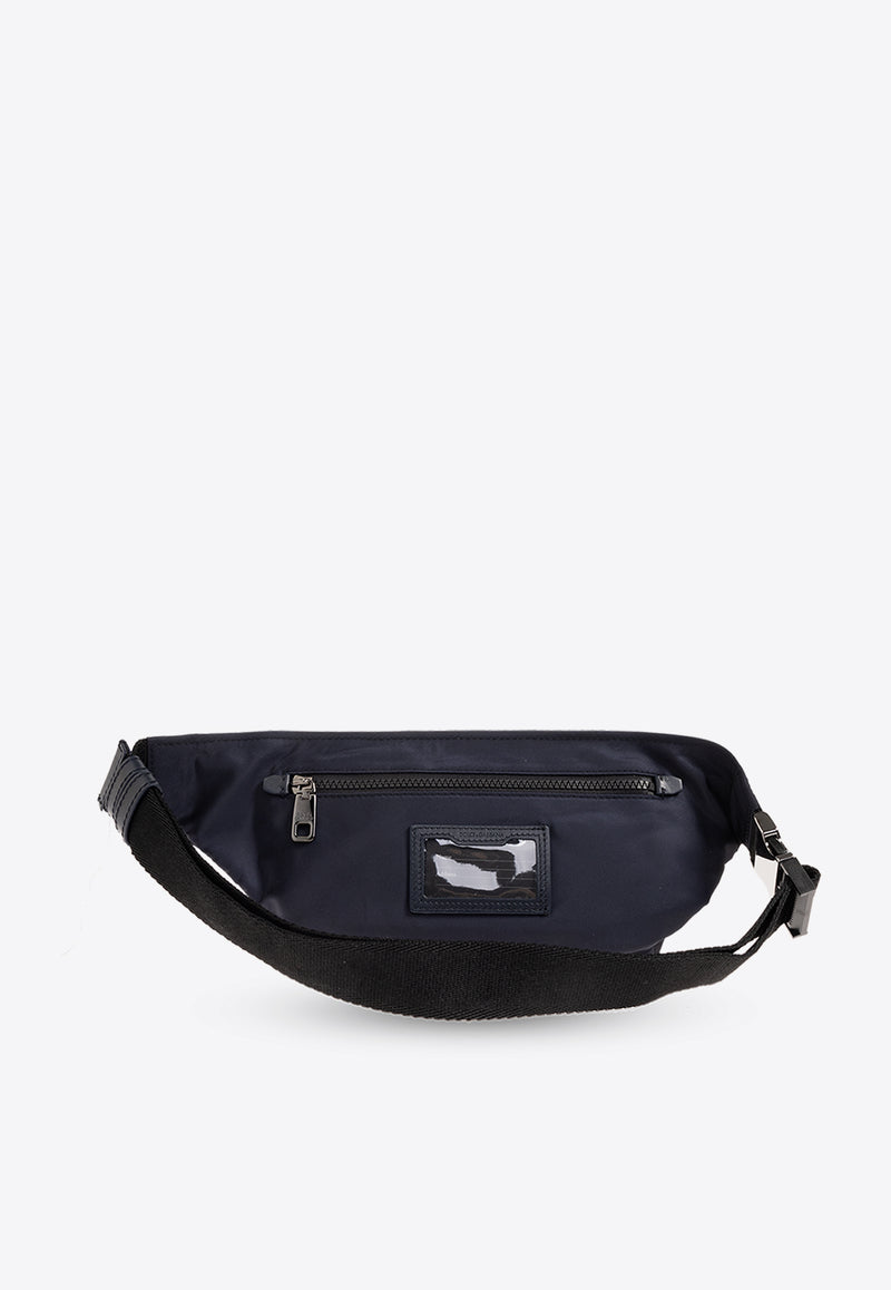 Dolce 
Gabbana Logo Nylon Belt Bag Navy BM2218 AG182-8C653