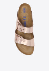 Birkenstock Arizona BS Leather Slides Gold 952093 0-METALLIC COPPER