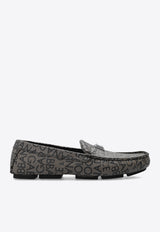 Dolce 
Gabbana Ariosto Monogram Jacquard Loafers Brown A50597 AJ699-89875