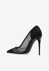 Dolce 
Gabbana 110 Openwork Mesh Pumps Black CD1767 AG883-8B956