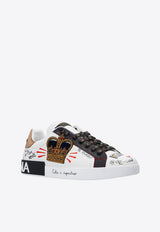 Dolce 
Gabbana Portofino Low-Top Sneakers White CS1570 AZ268-HWF57