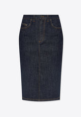 Dolce 
Gabbana Denim Pencil Skirt Denim F4BR8D G8KQ3-S9001