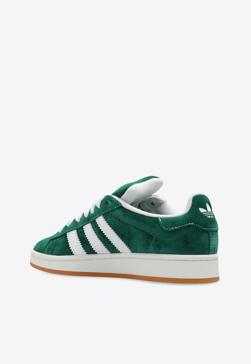 Adidas Originals Campus Low-Top Suede Sneakers Green H03472 F-DRKGRN FTWWHT OWHITE