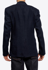 Dolce 
Gabbana Single-Breasted Buttoned Blazer Navy G2QS6T HUMHJ-S8280