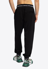 Dolce 
Gabbana Logo Print Track Pants Black GV3CXT HU7AL-N0000