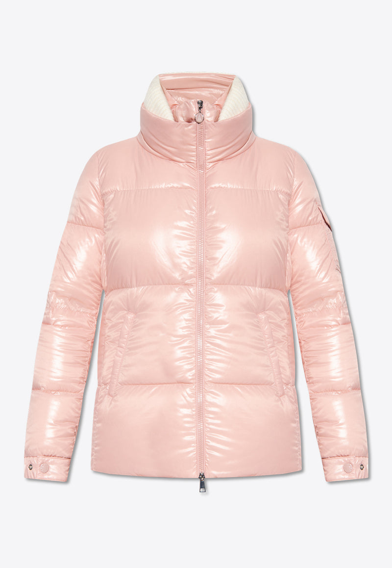 Moncler Vistule Glossy Padded Jacket Pink I20931A00123 5963V-51A