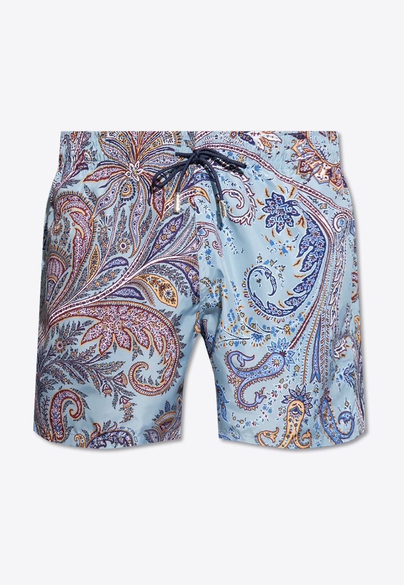 Etro Paisley Print Swim Shorts Multicolor KĄPIELOWE MRPB0001 99SAS68-X0831