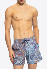 Etro Paisley Print Swim Shorts Multicolor KĄPIELOWE MRPB0001 99SAS68-X0831